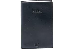 ‎EXACOMPTA QUO VADIS Lehrerkalender 2021/2022 Magister Impala, schwarz, 21 x 27 cm, 12 Monate, eine Woche pro Seite, ideal für Lehrer, Kalender, Planer, Jahreskalender, Notenbuch, Notenkalender, 62600422MQ