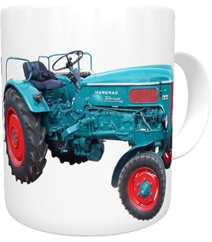 Lesser & Pavey Classic Traktor Tasse Aus Porzellan – 12x8x9 Cm, Mikrowellen- & Spülmaschinenfest