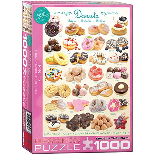 Preisvergleich Produktbild Donuts - 1000 Teile Hochformat Puzzle - Sweet Line - Eurographics