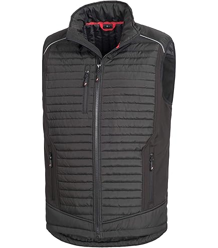 CRAFTLAND Gilet de camionneur Handeloh taille XXL 62/64 noir 65 % PES