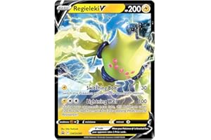 Pokeman XXL Karten Jumbo Oversized Sammelkarten - Große Karten zum auswählen Englisch + Sticker Opasladen (SWSH280)