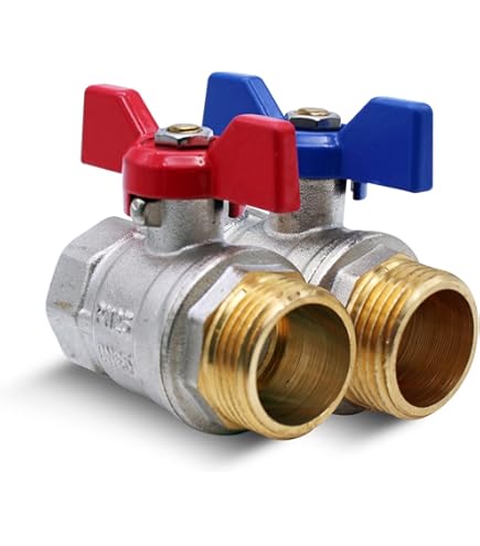 Distributore 2 Vie Rubinetto, Distributore A Y A 2 Vie 3/4 Pollici