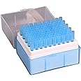 Labsales Precision 1000UL 1 ml Sterile Non Filter Pipette tips With Universal Pro-Seal Technology. Pre Racked holder of 100 Tips For labs & Chemistry