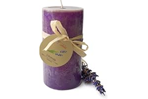 Candele D'Aurora Iris Cero profumato alla fragranza di Lavanda, Cera, Viola, Singole