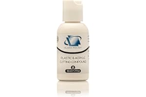 Glass Polish 14011 Compuesto para plástico y acrílicos con microabrasivos para pulido profesional - 50 ml