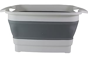 CAO C.A.O. - Bassine rétractable 9 litres en Polypropylène/TPR - Longueur 32,5 cm - Largeur 38,5 cm - Hauteur 18 cm (dépliée) - 7 cm (pliée)