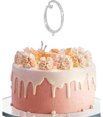 Sweet 16 Cake Topper 16° compleanno festa temi con strass decorazione A