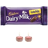 SFU E Com Cadbury Dairy Milk Crackle Chocolate|Diwali Premium Chocolates|Diwali Chocolate Hamper|Diwali Chocolate Gift|023,160 Grams