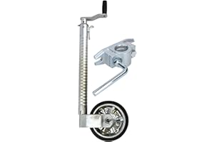 AB Tools 48mm Roue Jockey nervuré pour remorque avec Pince en Fonte 48mm Côtes__TR021