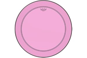 Remo Schlagzeugfell Colortone Powerstroke 3 clear Bass Drum 22" pink P3-1322-CT-PK