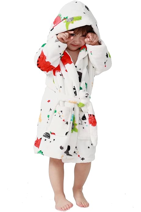 Accappatoio Bimbo E Asciugamano In Spugna Perla Biancoperla