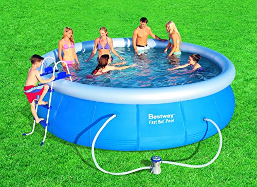 Bestway 57127 Fast Set Pool Set mit Filterpumpe + Zubehör 457x107cm - 6