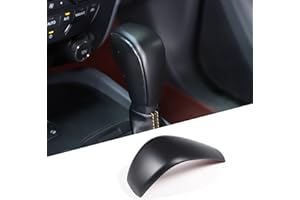 DIYUCAR ABS Plastic Car Center Gear Shift Head Cover Trim for Ford Ranger Everest Endeavor T6 T7 2015-2019 Interior Accessories (Matte Black)