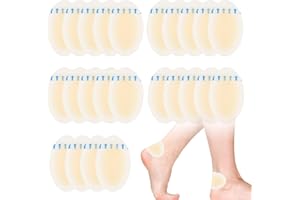 YESIMOLA 24 Pezzi Cerotti Vesciche Piedi, Cerotti Vesciche Tallone, Cerotti per Vesciche Piedi, Impermeabile Invisibile Blister Cuscino Cerotti Vesciche Piedi per Piede e Protezione della Pelle