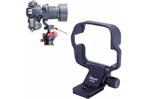 iShoot Stativschelle Stativring Objektiv Montage Stativ Halterungsring Halterung Stützring Kompatibel mit Nikon PC-E Micro NIKKOR 85mm f/2.8D Tilt-Shift-Objektiv, unten ist Arca-Swiss Fit Kameraplatte