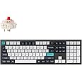 Keychron Q6 Max QMK/VIA Bluetooth Wireless /2.4 GHz/USB-C Wired Custom Mechanical Keyboard, Full Size Programmable Knob RGB Backlit Hot-Swappable Gateron Red Switch for Mac Windows Linux - Black