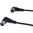 Snakebite Professional MIDI (5 pin DIN) Cable with right angled connectors