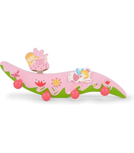 Hess Appendiabiti Lama Per Bambini - Appendiabiti In Legno Con 5 Ganci - Foto 5