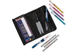 Derwent Piórnik Artpack, Czarny, na Akcesoria Idealne do Szkicowania i Rysowania, Profesjonalny Pokrowiec, Pokrowiec na Ołówki (2306222)