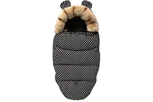 DSOAR Saco de Dormir para Cochecito Universal Saco de Dormir Invierno Cálido para Bebé Al Aire Libre Impermeable y Resistente al Viento, Adecuado para Cochecitos, Buggy, Cuna