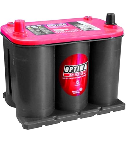 Batterie Optima YellowTop YT U 4.2 : Démarrage Puissant Et Longue Durée - 12V 55Ah 765A - Haute Performance