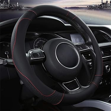 SFONIA Couvre Volant Voiture Caches De Volant En Cuir