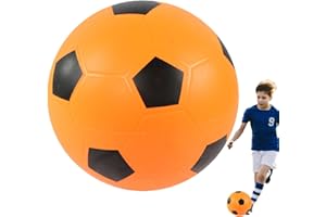 mimika Ballon De Foot Silencieux, Ballon en Mousse, 21cm Football Enfant, Petit Ballon De Football Souple,Ballon De Foot Enfant pour TS en Intérieur, Ballon D'entraînement Silencieux sans Bruit