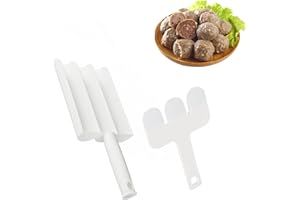 LUQUNE Meatball Maker - None-Stick, 3-in-1 Meatball Spoon with Cutting Spade for Meatballs, Fish Balls, and Meat Filled Dumplings