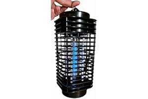 ESTHELAR SELECT Lámpara Antimosquitos Eléctrica 3W | Trampa UV Mata Moscas y Bichos | Anti-Insectos de Interior y Exterior | Ideal para Hogar, Jardín, Negocio, Terraza | Ideal para Dormir Tranquilo Sin Mosquitos