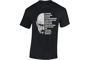 Crown Designs I Am The One Who Knocks Crime Lord TV Show Inspired for Men & Teenagers T-Shirts Tops