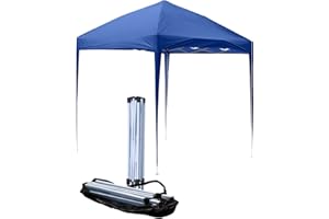 OFCASA 3M Pop Up Garden Gazebo Outdoor Party Tent with Carry Bag Awning Canopy Shelter for Outdoor Camping Wedding, Blue
