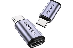 MOGOOD USB C Männlich an weiblichem Adapter, Unterstützung von 100W schneller Aufladung 40 Gbit/s Datenübertragung 8K@60Hz Videoausgabe für USB4, Thunderbolt 4/3, Laptop, Dampfdock, Switch, Tablet