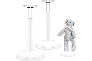 SAFIGLE Lot de 2 supports de poupée réglables - Figurine d'action - Support portable - Support de poupée - Base de support - Accessoires de poupée de mode pour poupées de 8 à 14 pouces