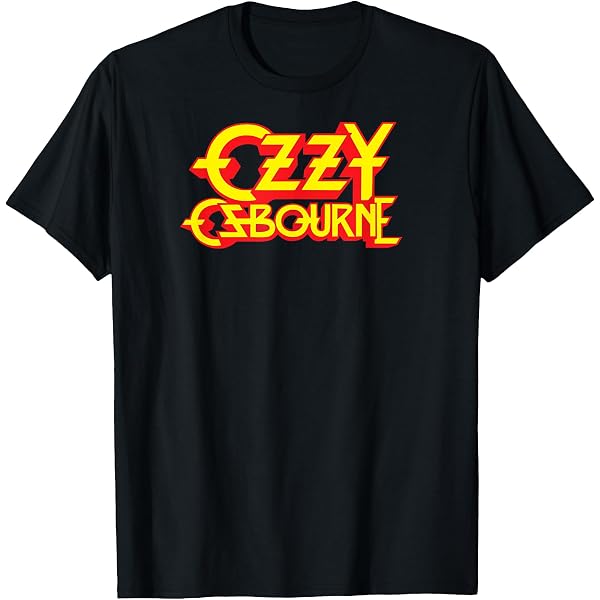 Ozzy Osbourne Maglietta Uomo Vintage - 100% Cotone, Colore Nero