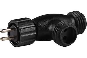 GARDEN PRIDE ellumiere Garden Lighting T-Piece Adaptor - Electric Garden Lights - Plug n Play System