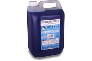 SNOW SHOCK SnowShock 5ltr Slush Syrup - Concentrate Dilute for Ice/Slushy Machine | Flavoured Slushie Maker (Blue Raspberry)