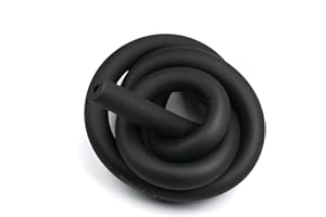 Othmro 1 Pcs 6mmx9mmx1.8m Tubo de Aislamiento Térmico Negro Tubo de Aislamiento de Aire Acondicionado