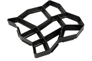 Ashley GAO Fai da te in plastica percorso Maker stampo manualmente pavimentazione cemento mattoni stampi giardino pietra strada stampi in calcestruzzo pavimentazione per giardino casa