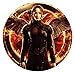 Produktbild The Hunger Games Mockingjay Katniss Edible Image Photo Sugar Frosting Icing Cake Topper Sheet Birthday Party - 8 ROUND - 75362 by Sweet Cakes