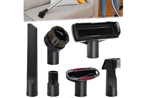 FuxFuis 6 PCS Accesorios para Aspiradora Universal Cabezal Aspiradora Cepillo para Aspiradora Boquilla Aspiradora Adaptador de Aspiradora Accesorios para Aspiradora de Calibre de 32 mm - 35 mm