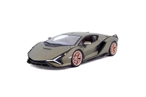 Bburago - Lamborghini Sian FKP 37 Maßstab 1:24, Diecast Replica mit öffnenden Türen, zufälliges Sortiment, offizielle Lamborghini Lizenz