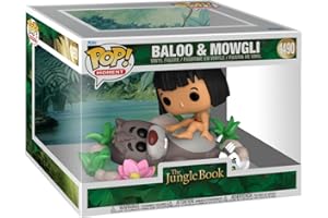 Funko Pop! Moment: TJB – Baloo Bear & Mowgli​ - Jungle Book - Figura de Vinilo Coleccionable - Idea de Regalo- Mercancia Oficial - Juguetes para Niños y Adultos - Movies Fans