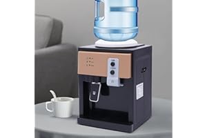 AOHUADA Fontaine À Boisson Froide Et Chaude,Distributeur d'eau Froide/Chaude en Acier Inoxydable de qualité Alimentaire, Fontaines À Eau, Distributeurs d'eau