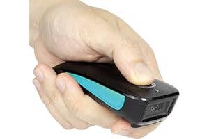 NETUM Wireless 1D Laser Barcode Scanner Bluetooth Compatible USB Barcode Reader with Small Bag USB Automatically Works with Windows, Mac, Android, iOS Phones, Tablets or Computers - C830