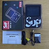 Other JOYWAY Retro Mini FC Nostalgic Game Machine SUP Built-in 400 in 1 Handheld SUP Game Console (black)