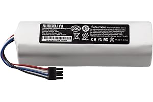 NUOGELIYA Para Dreame D9 F9 BOT L10/Pro/Plus TRUEVER Finder Rls3 robot aspirador 14,4 V 6500 mAh batería de ion de litio de repuesto