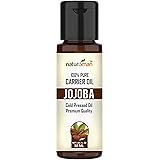 Naturoman Pure Natural Cold Pressed Jojoba Carrier Oil for Normal Skin, 30 ml