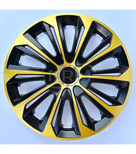 NRM Stig Extra Wieldoppen 16 Zilver & Zwart Set Van 4 Stuks ABS Duurzaam Resistant 590892063
