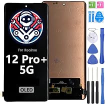 Schermo LCD Realme 12+ 5G - Display Sostituzione Touch Digitale Nero