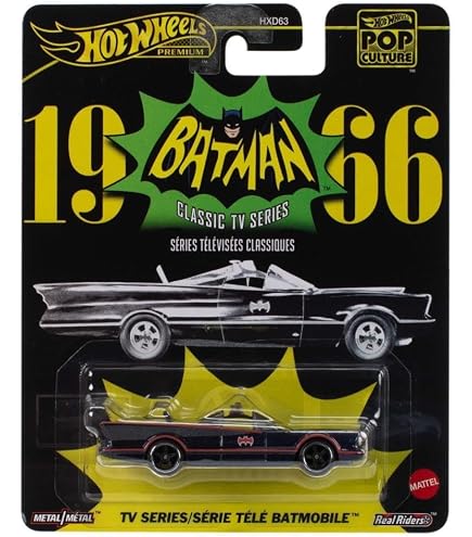 Hot Wheels Batmobile - Batman 3/5 - HKG99 - Short Card - DC Comics (Mattel 2023)